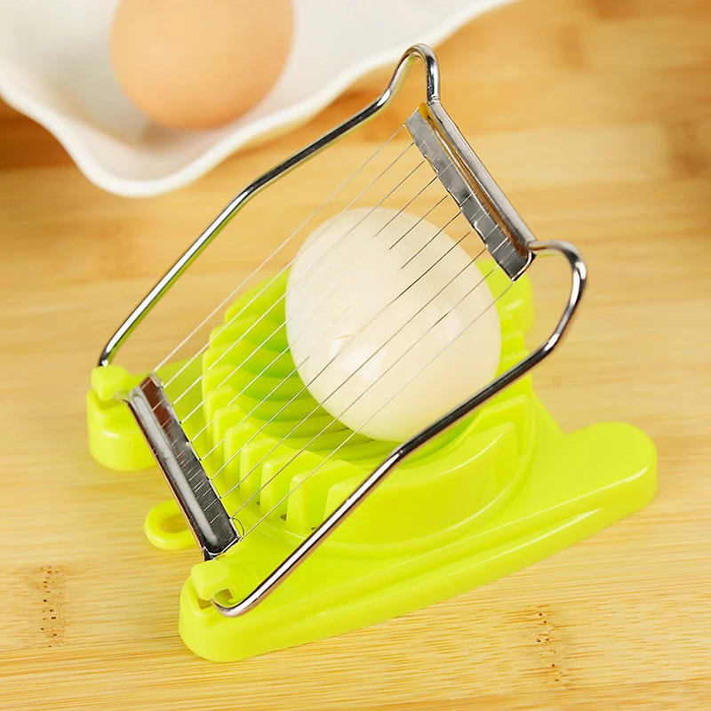 Description Picture 2 of itemKitchen Accessories Egg Slicer Chopper Stainless Steel Fruit Salad Cutter Egg Tools Manual Food Processors Kitchen Gadget ALI426