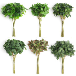 6Pcs Artificial Plant Bouquet Fake Flowers for Home Decor Garden Wedding Marriage Decoration Outdoor Flower Arrangement
