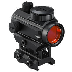 2 MOA Red Dot Sight 1X20mm Optics Scope with Riser Mount for Rifle Hunting - Red Dot Sight with Riser