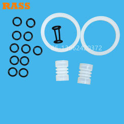 17PCS ilicone Sealing Ring Mixed Pack Ice Cream Maker Parts H Shaped O-rings For  MIXUEBINGCHENG Soft Serve Machines Replacement