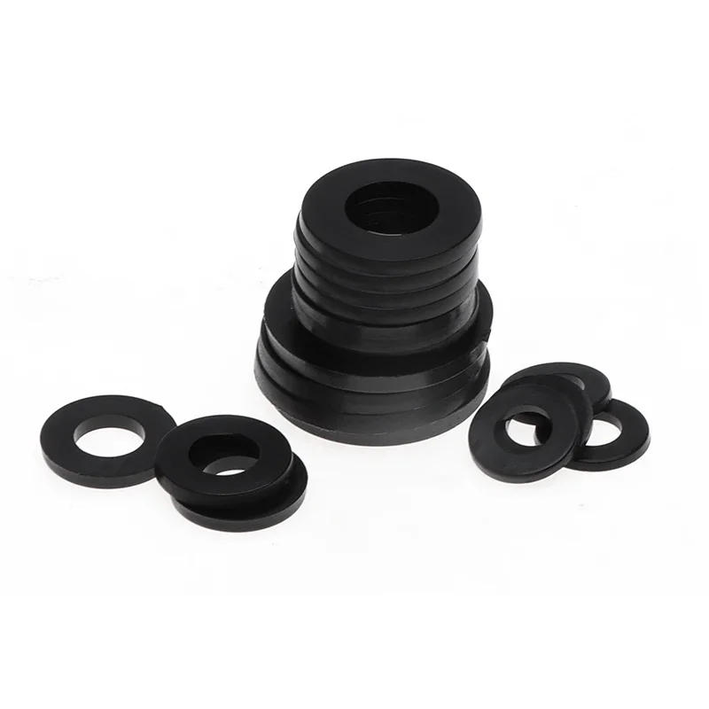 Description Picture 5 of item50/100 x M2 M2.5 M3 M4 M5 M6 M8 M10 M12 White Black Plastic Nylon Flat Washer Plane Spacer Insulation Gasket Ring For Screw Bolt