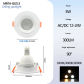 Circular 3W White