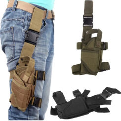 Universal Left Right Hand Gun Holster Tornado Drop Leg Thigh Holsters Hunting Airsoft Glock Handgun Holder Bag Belt