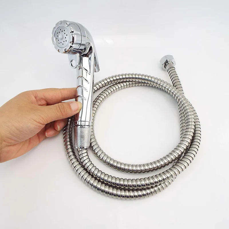 Description Picture 5 of itemNo press Handheld Toilet Bidet Sprayer Kit ABS Plastic Hand Anal Faucet Shower head for Bathroom women WC Self Cleaning a1