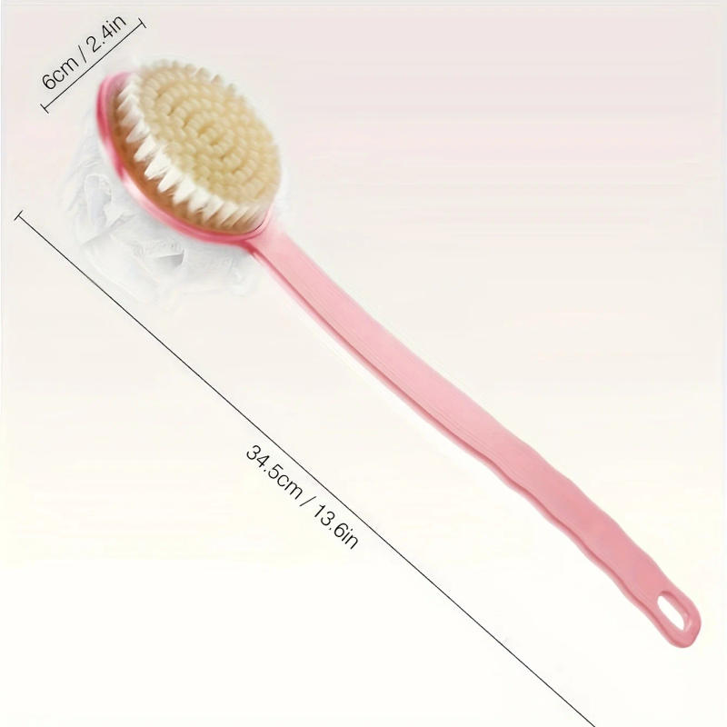 Description Picture 6 of itemShower Exfoliating Scrub: Soft Texture, Long Handle, Cleans & Massages, Bathroom Essential