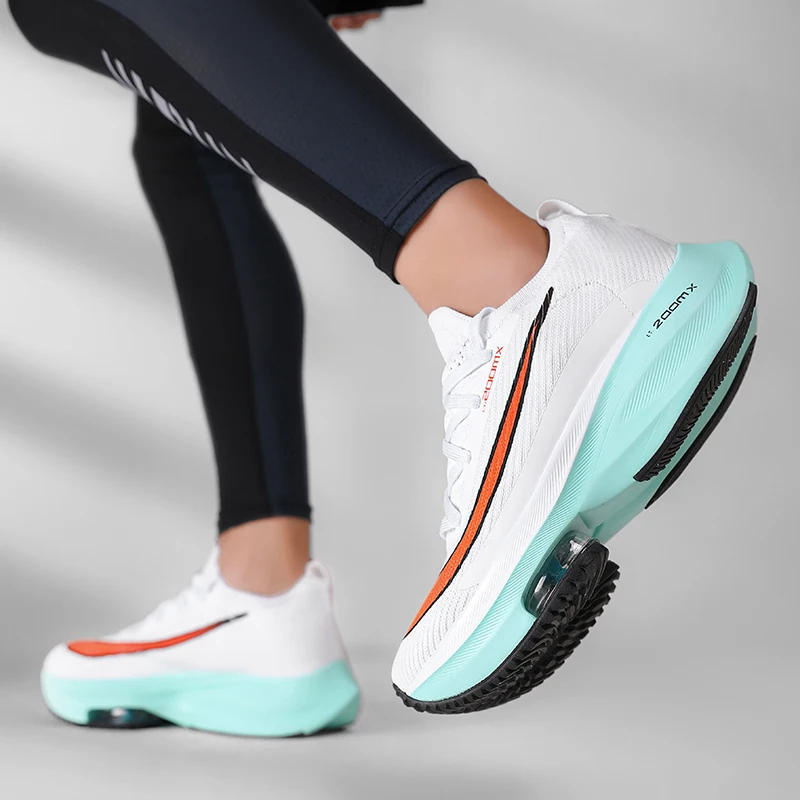 Description Picture 6 of itemOriginal Sneakers Men Mesh Breathable Comfortable Lace-up Flat Outdoor Running Shoes Luxury Design Trendy Tennis Shoes for Women