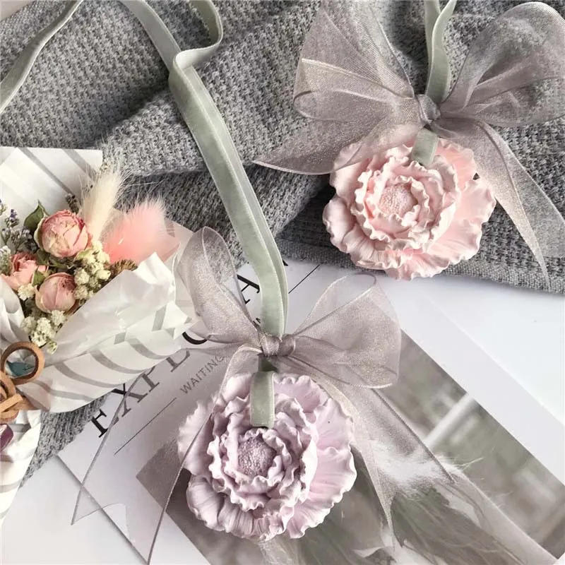 Description Picture 4 of item3D 1PCS Flower Candle Wax Silicone Soap Mold for DIY Rose Poppy Peony Gypsum Plaster Mould For Clay Decoration Resin Moulds C392