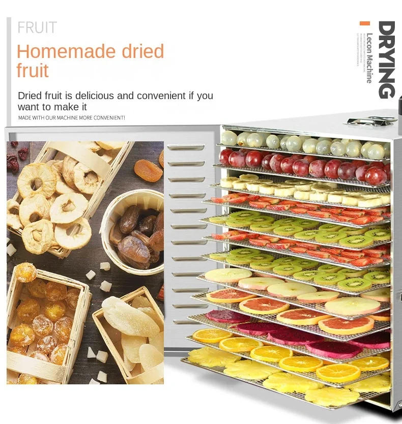 Description Picture 5 of item220V Multi-Tiered Food Dehydrator - Preserve Flavor and Nutrients in Your Favorite Foods