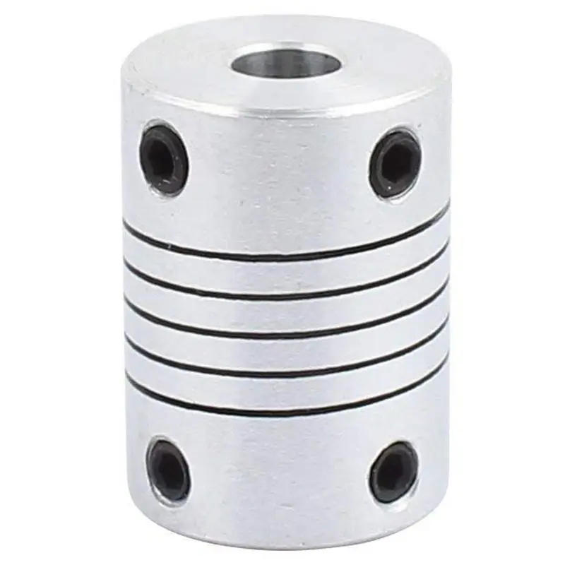 Description Picture 4 of item6Mm To 8Mm Shaft Coupling 25Mm Length 18Mm Diameter Stepper Motor Coupler Aluminum Alloy Joint Connector For 3D Printer CNC Mach
