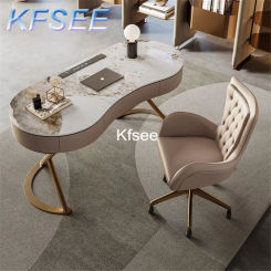 Suitable Boss 138cm length Italian Office Table with chair