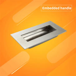 SAL104 Invisible Handle 304 Stainless Steel Handle Built-In Cabinet Hidden Handle Industrial Equipment Handle Factory Pin