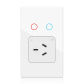2Gang Socket White