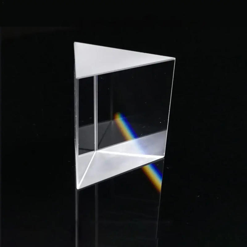 Description Picture 5 of item10mm Right Angle Internal Reflection Prism Optical Glass Physical Experiment Test Prisma Triangular Mirror Prisms