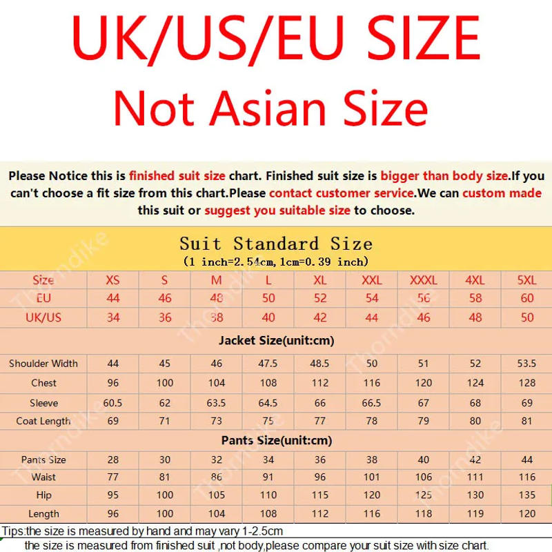 Description Picture 3 of itemThorndike 2023 Slim Fit Groom Tuxedos Costume Mariage Homme Tailor-Made Men Suit 2 Pieces Classic Wedding Suit for Men