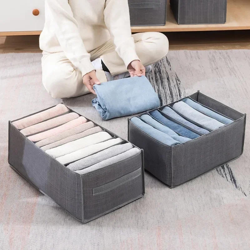 Description Picture 6 of itemJeans Organization Storage Box Closet Organizer Clothing Organization System Drawer Organizers Cabinet Pants Storage Organizer