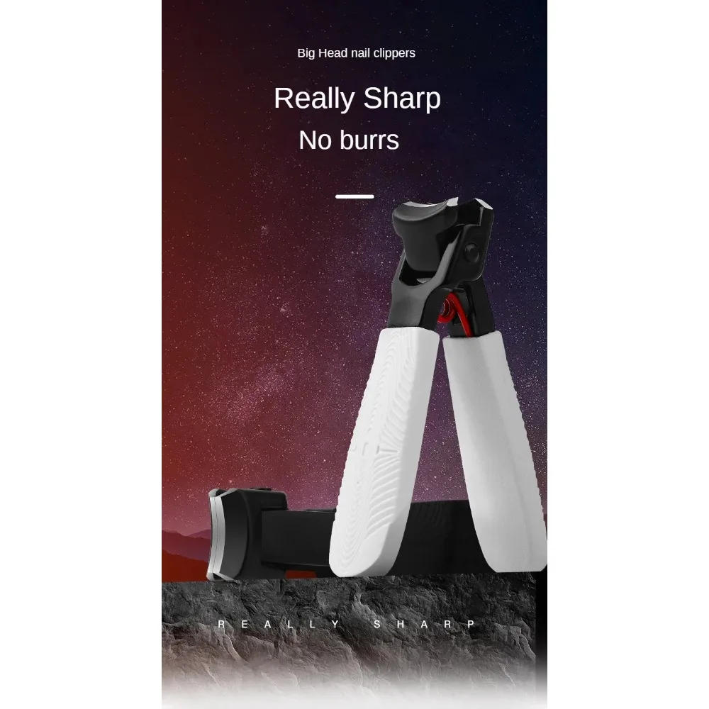 Description Picture 2 of itemNail Clippers Stainless Steel Anti Splash Fingernail Cutter Manicure Tools Bionics Design Nail Trimmer Pedicure Scissor