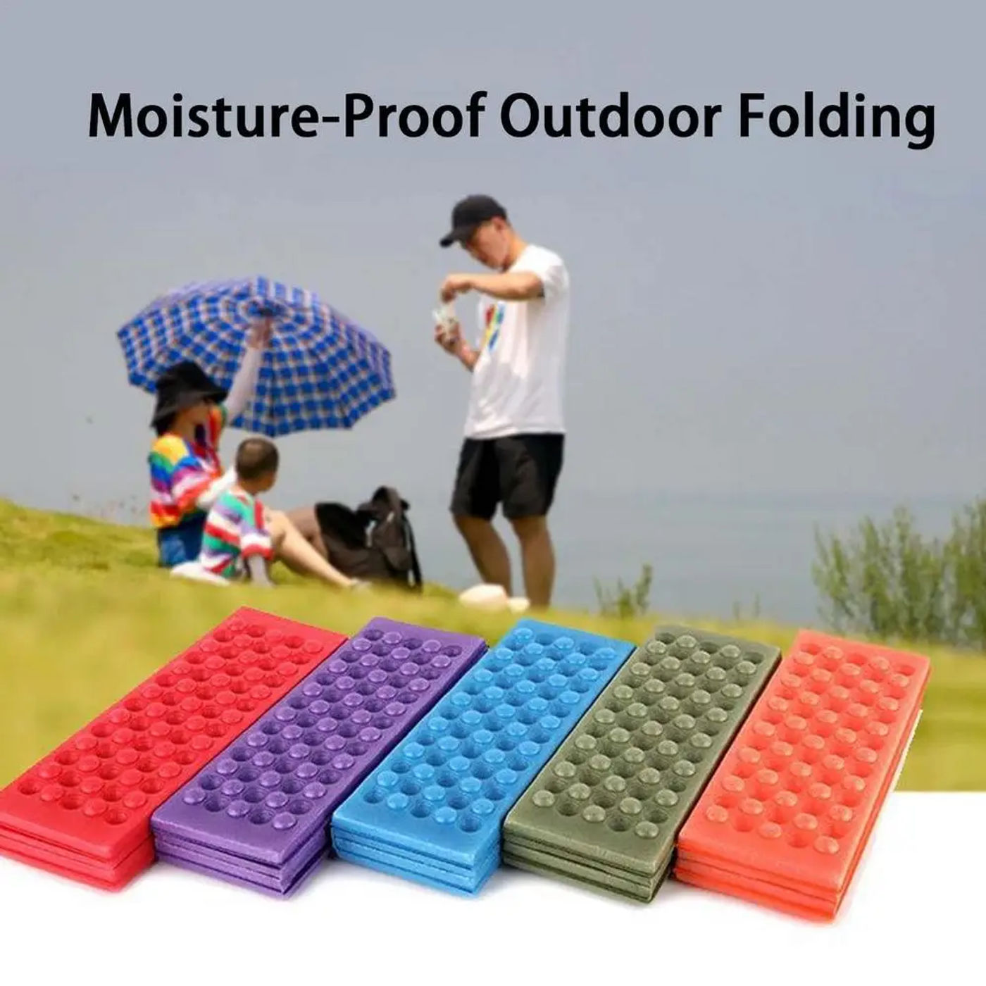Description Picture 2 of itemOutdoor Foldable Mat for Picnic Waterproof XPE Foam Sitting Cushion Chair for Outdoor Tourist, Hiking, Camping Trekking
