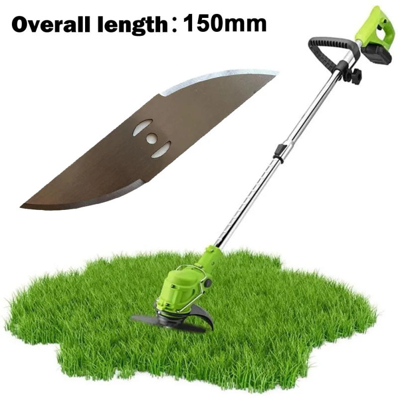 Description Picture 2 of item150/200mm Metal Grass Trimmer Brushcutter Head Saw Blades Accessories For Electric Lawn Mower Blade Garden Power Tool