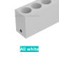 All white