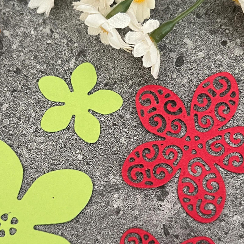 Description Picture 6 of itemKinds of  Flowers Rose Cherry Blossom Chrysanthemum  Metal Cutting Dies for Scrapbooking DIY Album Embossing Greeting Card