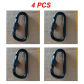 4Pcs Black