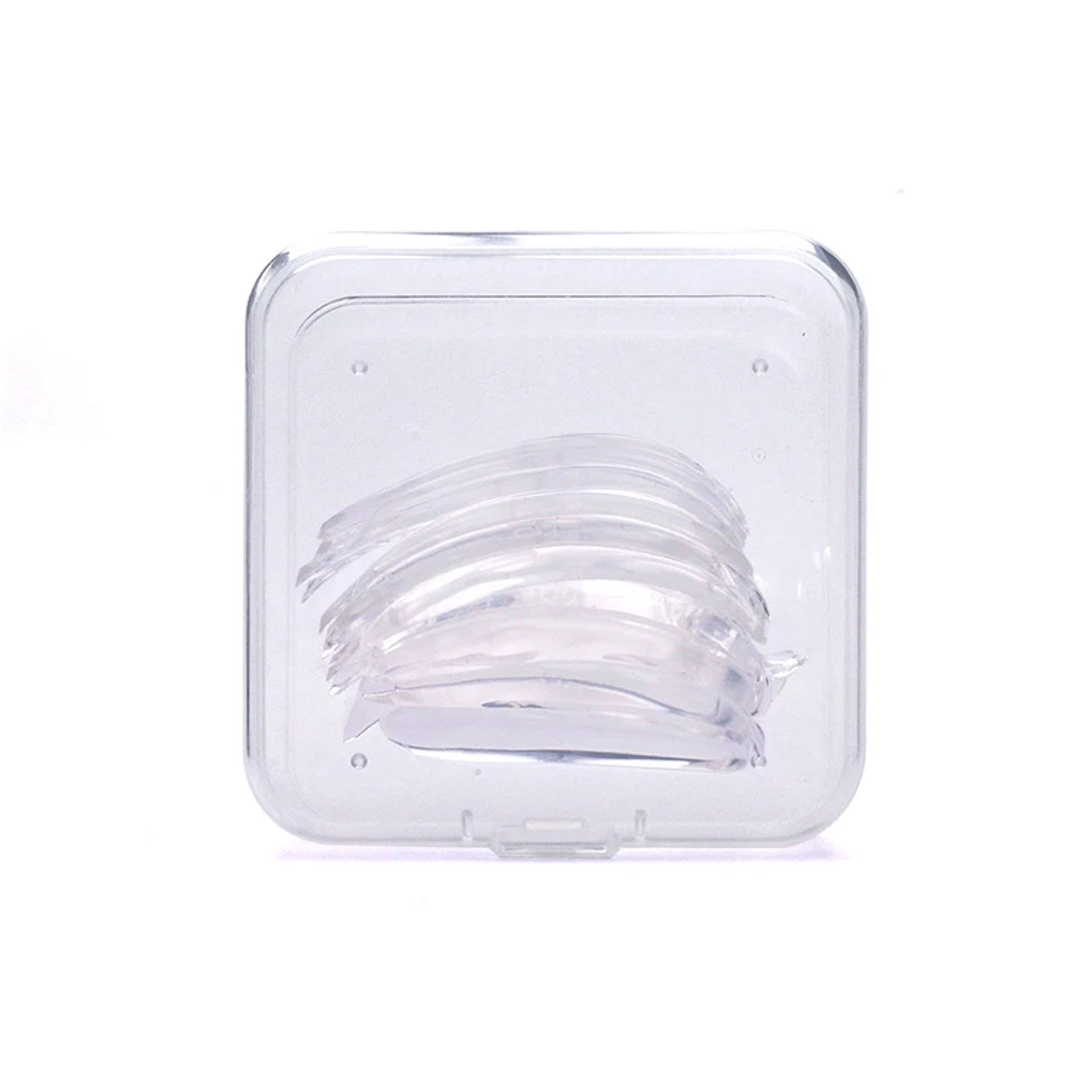 Description Picture 2 of item5 Pairs Pink/White Eyelash Extension Silicone Pads Fish-shaped Lash Lift Perm Pad Grafting Lashes High Quality