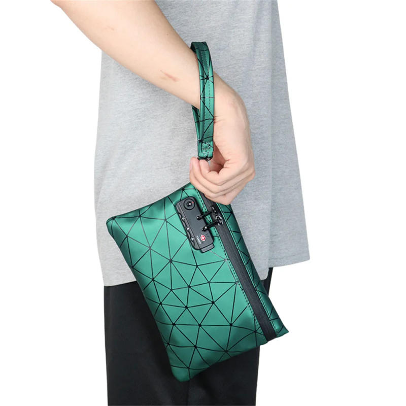 Description Picture 4 of itemCHANCHAN Smell Proof Bag Pipe Bag Set Smoking Set Kit Accessories with Lock Carbon Lined for Herb Tobacco Storage Pouch