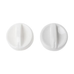 2Pcs Universal Microwave Oven Plastic Spool Rotary Knob Timer Control New Dropship