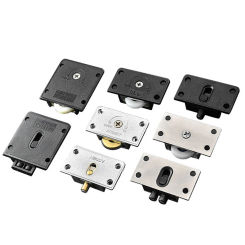 Stainless Steel Door Rollers Sliding Door Wheel Cupboard Pulley Hanging Wardrobes Furniture Bedroom / Wardrobe Doors 2024