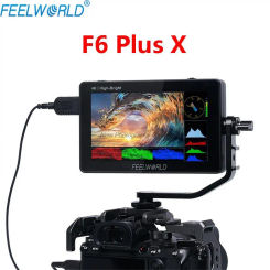 FEELWORLD F6 PLUS X Touch Screen 5.5 Inch Portable Monitor Camera DSLR 3D LUT Full HD Video 4K Monitor HDMI-compatible