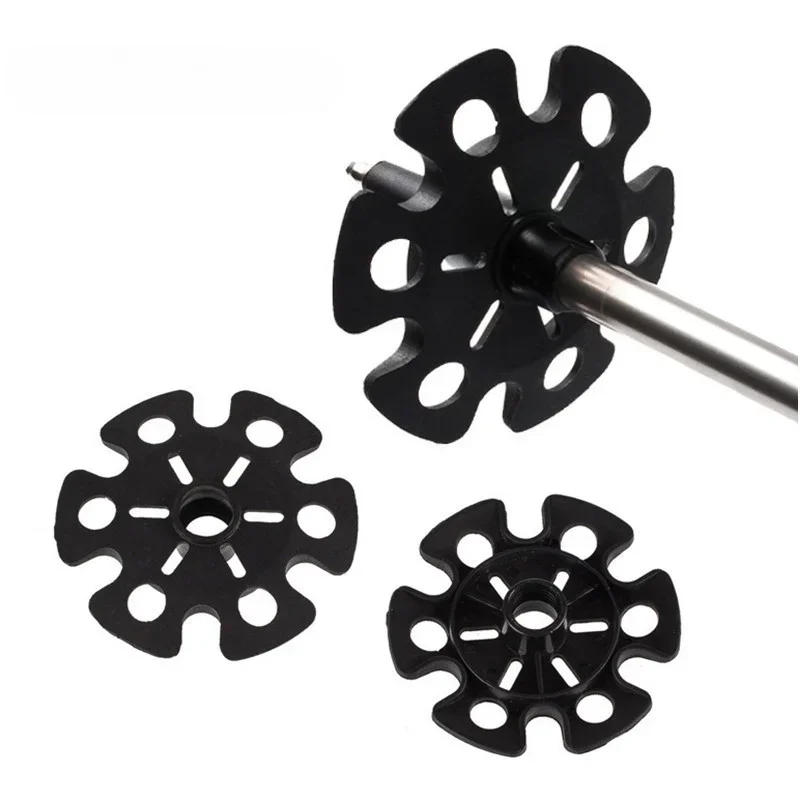 Description Picture 2 of itemOutdoor Climbing Trekking Pole Tips Snow Flake Mud Ski Basket Walking Stick Basket Cap Guard Replacement Hiking Accessory5PCS