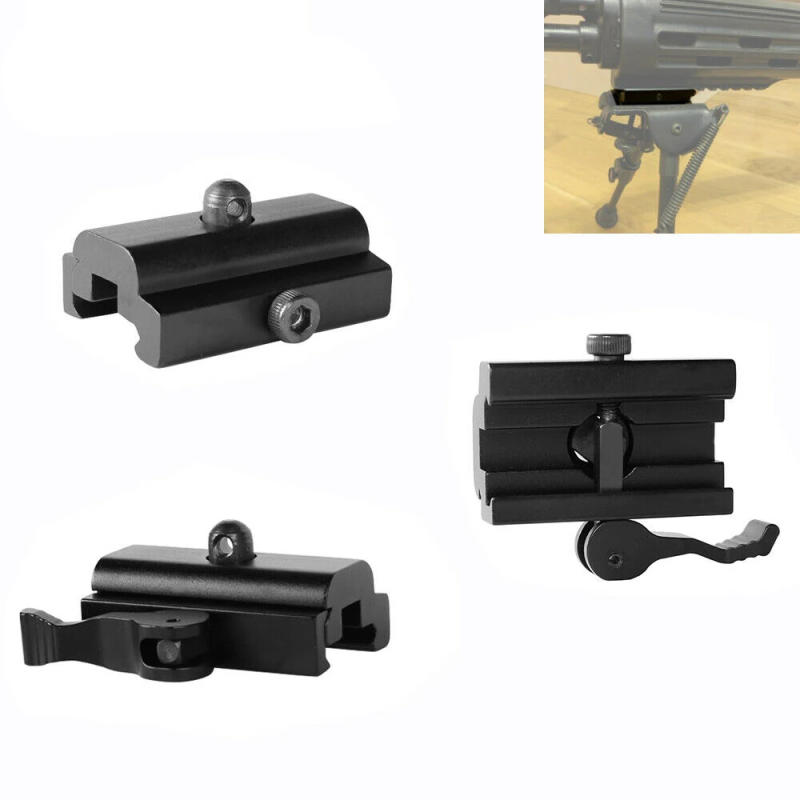 Description Picture 2 of itemQD Harris Style Bipod Sling Swivel Adapter20mm Hunting Weaver Picatinny Rail Mount