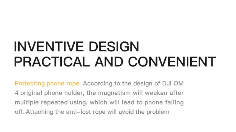 Description Picture 3 of itemOM 6 Handle Gimbal Camera Anti-lost Rope Strap Lanyard Hand Wrist Strap for DJI OM6 SE/5/OM 4 SE/Osmo Mobile 3 Accessories