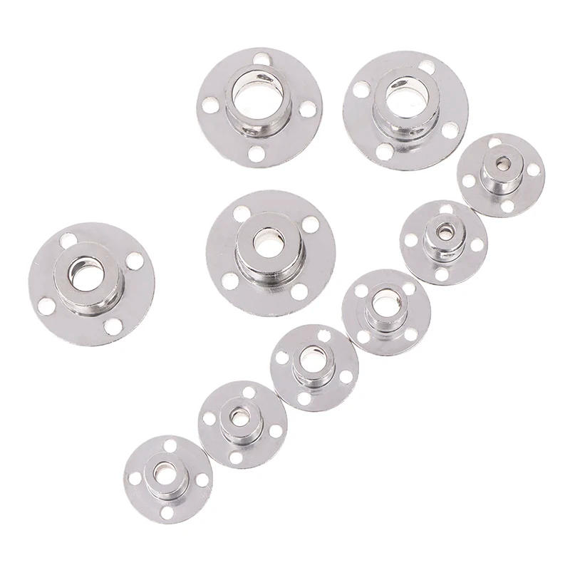 Description Picture 3 of item1PC 3mm/3.17mm/4mm/5mm/6mm/6.35mm/7mm/8mm/10mm/12mm Rigid Flange Coupling Motor Guide Shaft Coupler Motor Support Connector