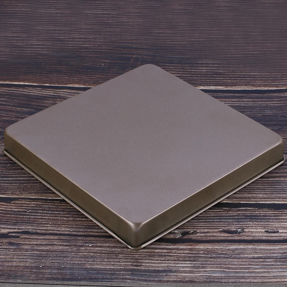 Description Picture 6 of item11 Inch Non-Stick Square Cake Baking Pan Carbon Steel Tray Pie Pizza Bread Cake MoldBaking Sheet Pan Bakeware Tools