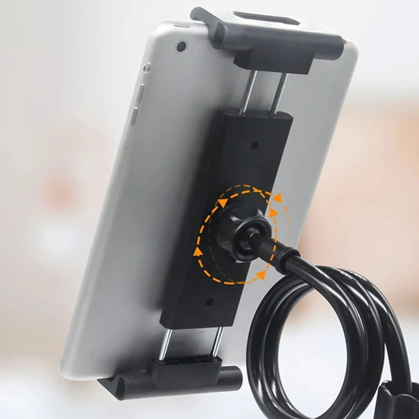 Description Picture 6 of itemLarge Clip Holder Mobile Broadcast Fixed Base Tripod Rack Tablet Stretch Adapter Buckle