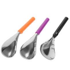 3 Pcs Pumpkin Scraper Carving Spoons Bulk Scooper and Pulp Separator Kitchen Tools Remover Baby