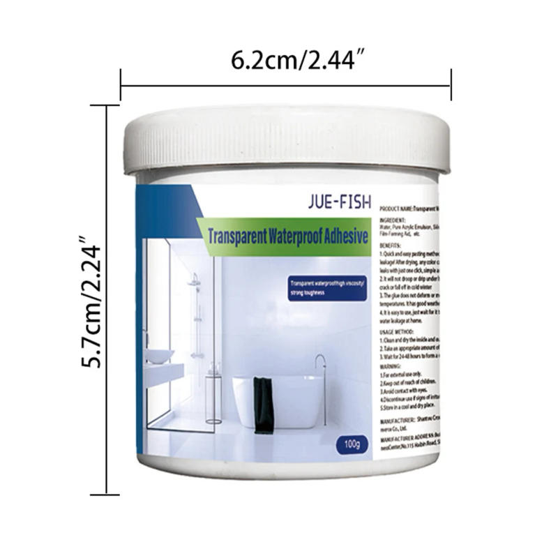 Description Picture 5 of itemTransparent Waterproof Coating Weather ResistanceSuper Strong Waterproof Anti-Leakage Agent Strong Bonding Repair & Seal Cracks