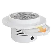 Description Picture 5 of itemPaddie L-Shaped Manicure Table Nail Station with Shelves, Nail Tech Table Nail Table Station w/Dust Collector, Storage Cabinets,