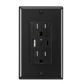 USB A-C BLACK