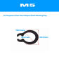 300pcs   M5