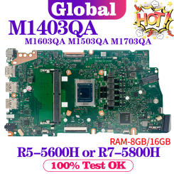 M1403QA Mainboard For ASUS M1503QA M1603QA M1502QA M1702QA M1703QA M1402IA M1502IA M1503IA M1603IA Laptop Motherboard