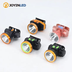 Outdoor Waterproof  Lightweight Diving Headlights Boat Light Fishing Lamp Adventure Light Strong  Led Head Mounted Mining Lamp