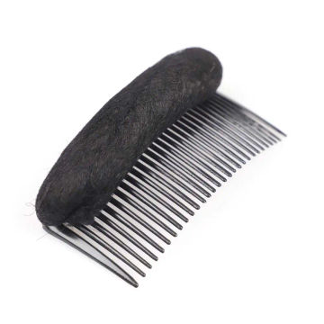 Black Women False Hair Clip Princess Styling Tools Hair Combs DIY Hair Extension Wig Cushion Fluffy Hair Pad Invisible Hair Bun