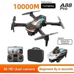 A88 Drone Professional 8K GPS Dual Camera 5G Obstacle Avoidance Optical Flow Positioning Brushless Upgraded RC ﻿Dron 10000M