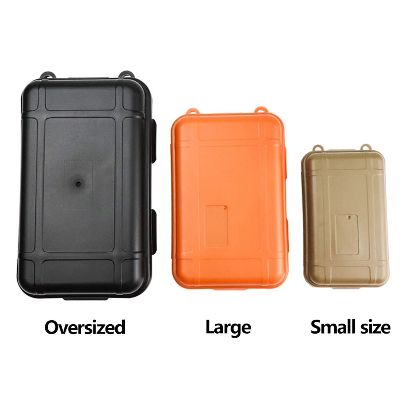 Description Picture 6 of itemOutdoor Waterproof Survival Sealed Box Dustproof Shockproof Plastic EDC Tools Storage Container
