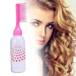 Multipurpose Applicator Bottle Plastic Practical Dry Cleaning Bottle Refillable Hair Dyeing Empty Bottle DIY Hair Coloring Tools