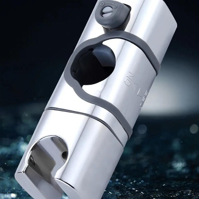 Description Picture 6 of itemRound Pipe Shower Head Holder Rotatable Replacement Sprayer Fixed Base Adjustable Bathroom Slide Bar Shelf