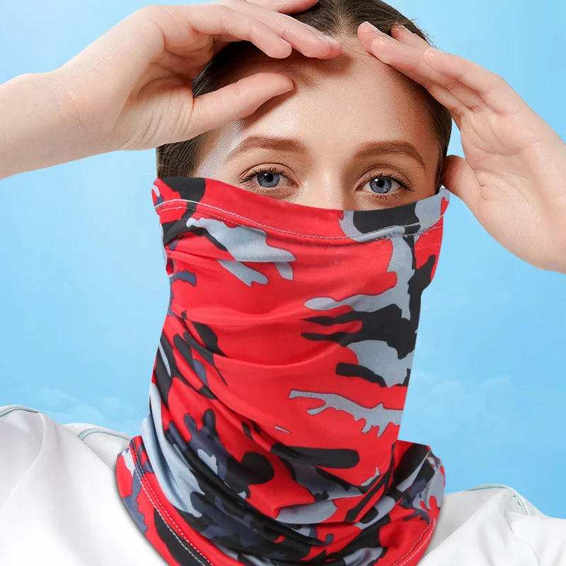 Description Picture 2 of itemSummer Sports Bandana Breathable UV SunProtection Camping Hiking Cycling Scarves Headwear Men Women Neck Warmer Tube Magic Scarf