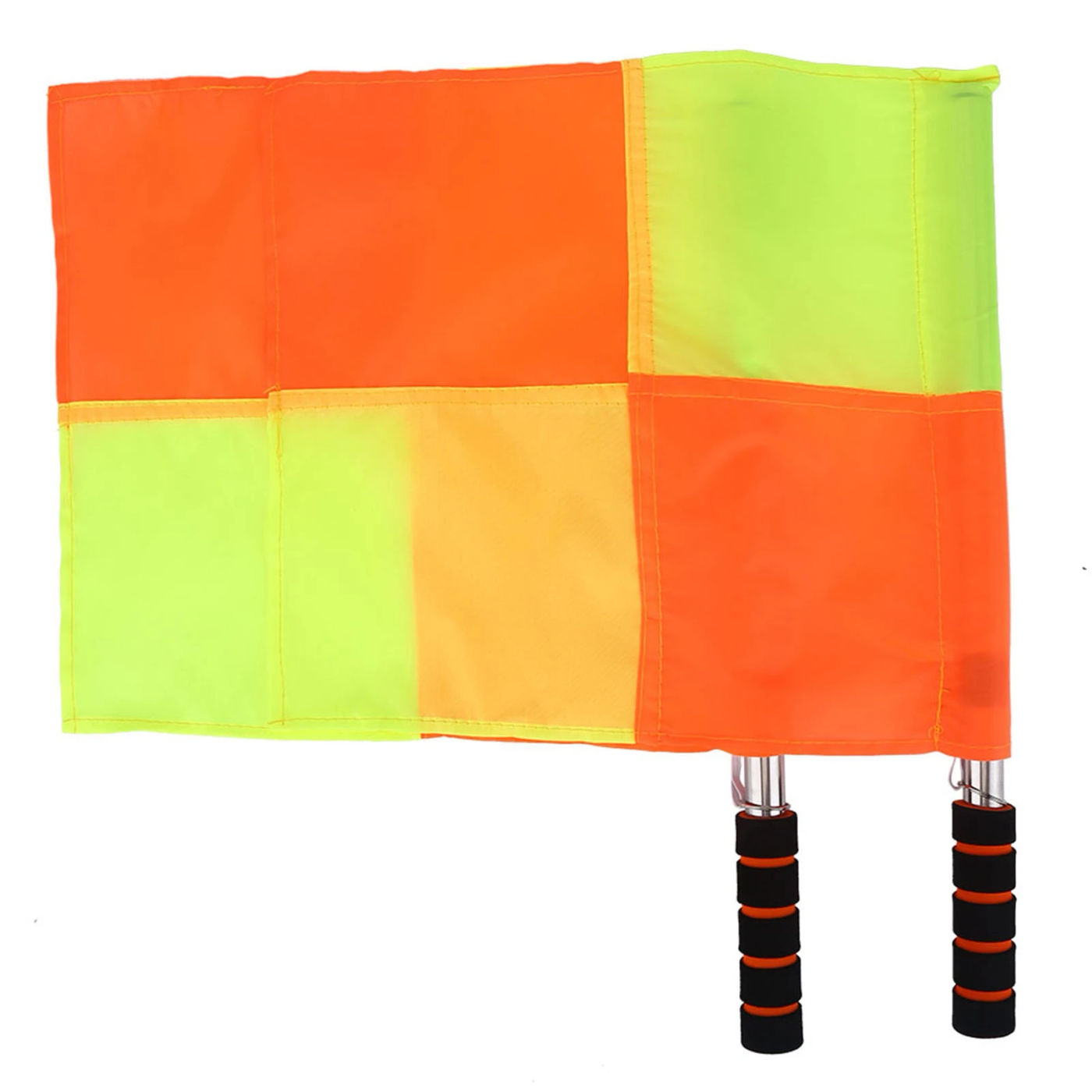 Description Picture 6 of item2PCS Football Training Flags Referee Linesman Flag with Storage Bag for Sports Match Soccer Football Hockey Training